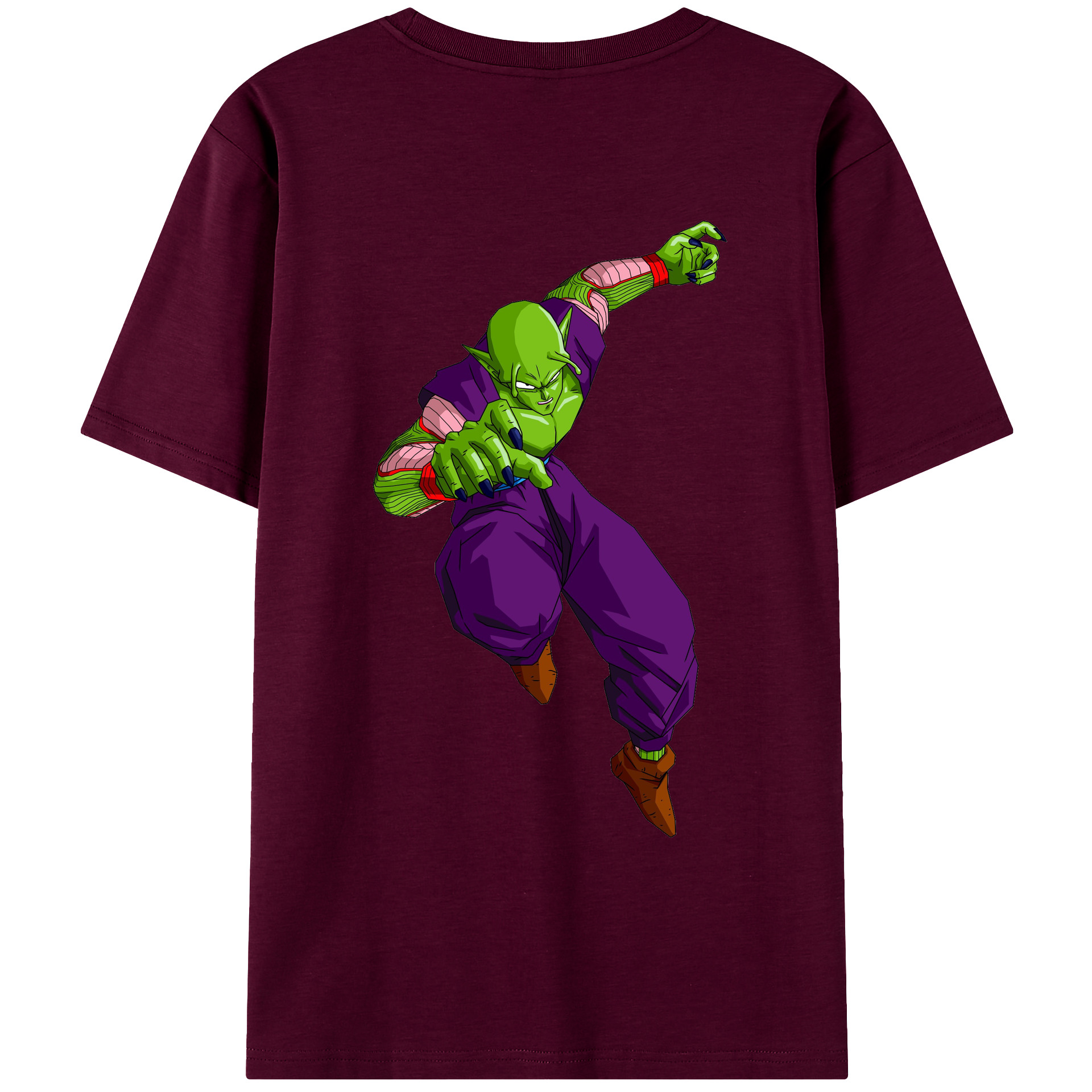 （画像用） ドラゴンボール ピッコロ DRAGON BALL Piccolo レディース半袖Tシャツ(バックプリント)